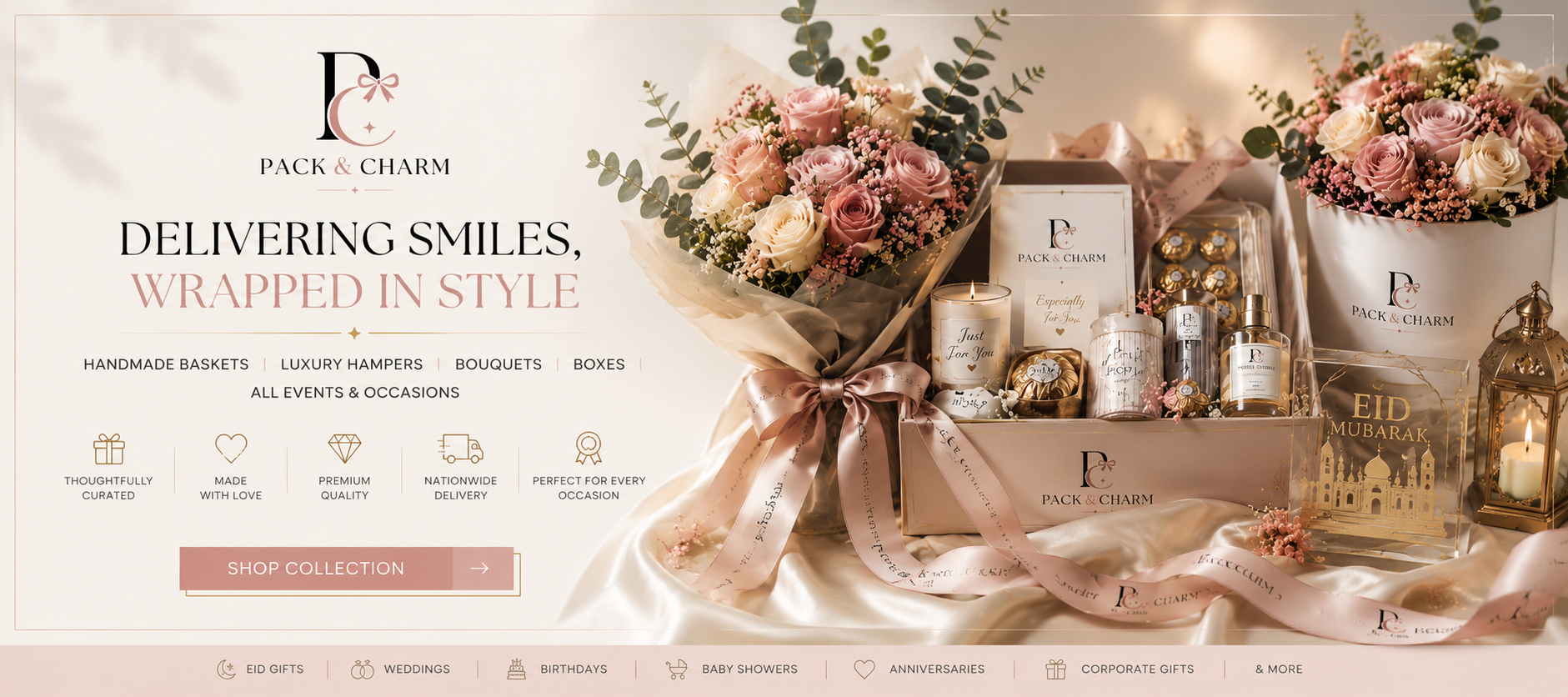 Pack & Charm — Delivering Smiles, Wrapped in Style
